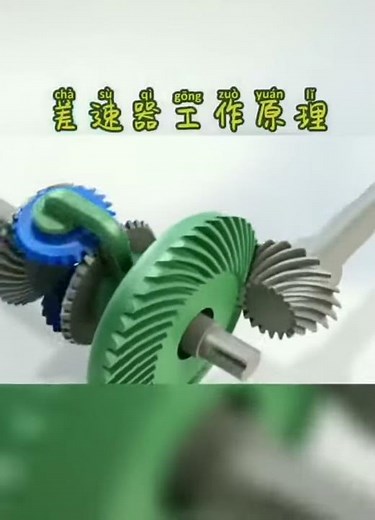How the differential works-差速器工作原理