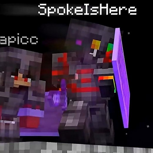 "The Infamous Chestplate Is Gone" - Mapic & SpokeIsHere Edit | Love Me Not | #minecraft #edit #4k
