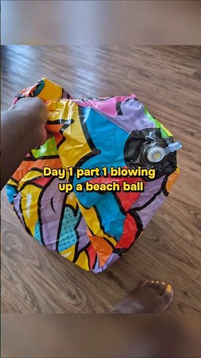 How to blow up a beach ball? ⛱️ Now hiring 👀
