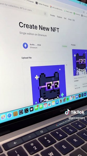 Jual Gambar NFT Tanpa Biaya di Rarible