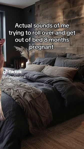 The struggle is real 😅 #pregnant #pregnantlife #pregnancy #pregnantfortheholidays #8monthspregnant #32weekspregnant #momsover30 #viral #MemeCut #Meme #MemeCut