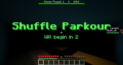 Shuffle Parkour - Minecraft Parkour Map