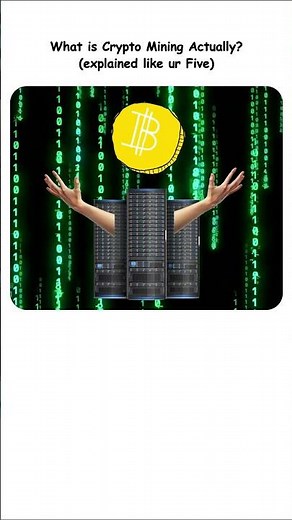What is Crypto Mining Actually? (Explained like You're five) #animation