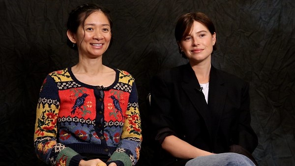 Jessie Buckley and Chloé Zhao talk tears, tissues and 'Hamnet'