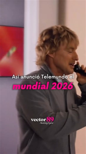 Vector89 • Marketing Agency by Angelica Colion on Instagram: "Telemundo aprovechó uno de los momentos más vistos del año para anunciar su cobertura en español de la Copa Mundial 2026 🇺🇸🇲🇽🇨🇦. Justo después del medio tiempo del Super Bowl LV⁠X, emitió un spot protagonizado por Sofía Vergara y Owen Wilson, invitando a las audiencias a vivir la emoción del Mundial con pasión, cultura y energía en español desde Telemundo y Peacock 📺⚽️, reforzando que su transmisión será imperdible para los fan