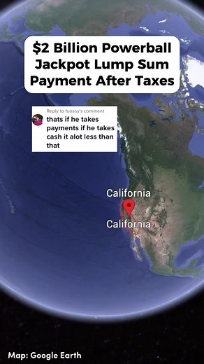 9.4K views · 82 reactions | $997.6 Million Powerball Lump Sum Payment After Taxes #california #lottery #powerball #lotterywinner #lotteryticket #powerballwinner #taxes | The Next Gen Business | Facebook