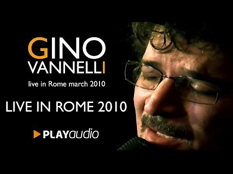 Gino Vannelli Live in Rome 2010 - Xtra Full Rare Video - PLAYaudio