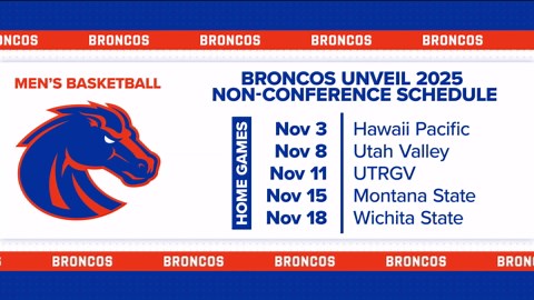 Boise State men's basketball reveals full nonconference schedule
