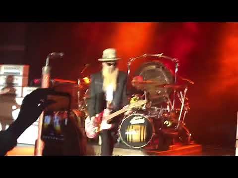 ZZ Top Live: Under Pressure with Elwood Francis on bass July 23, 2021 New Lenox, Illinois