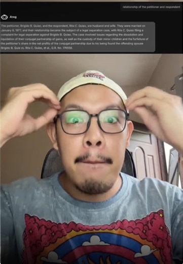 Get yourself a legal research ally who sticks with you through thick and thin. 💪 With areglaw.ai, you can work through even the hardest law school subjects and topics, from conjugal property to Corporation Law, Taxation, Obligations and Contracts (Oblicon), and Remedial Law, using the smart Document Chat feature for faster case analysis and document review. Visit areglaw.ai and try it for free today. areglaw.ai | AI Legal Research Platform ➡ For Lawyers and Law Students