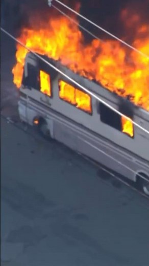 RV explodes and bursts into flames in Massachusetts; captured on camera
