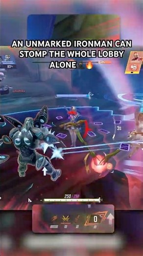 MAKE SURE TO MARK AN IRON MAN!!🥷🏽🔥 #marvelrivals #marvelrivalsgameplay #grandmaster #shorts