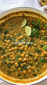 108K views · 825 reactions | This one-pan chickpea curry is one of my favorite vegetarian dinners when I need something tasty in 30 minutes! It’s pantry-friendly with simple ingredients and filled with deliciously bold Indian-inspired flavors. #vegetarianrecipes #veganrecipe #dinnerideas | Downshiftology | Facebook