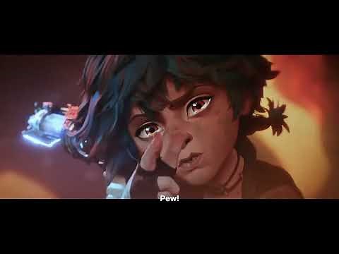 Isha's Tearjerking Death Scene Arcane Season 2 Act 2 #arcane #jinx #ishaarcane #pew