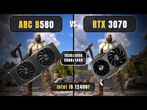 ARC B580 vs RTX 3070 - 1080p, 1440p | Biggest Comparison | ft. i5 12400F