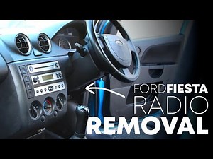 How To Remove A Radio/Stereo (Triple Dash) From A Ford Fiesta (2002 - 08)