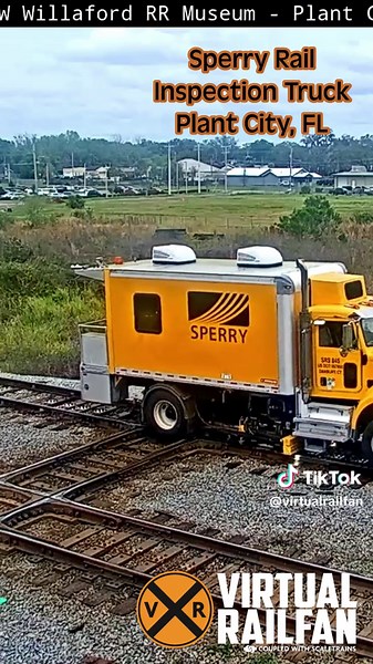 Sperry Rail Inspection Truck travels along railroads to detect defects. Plant City, FL #sperry #railinspection #trains #railroads #plantcity #railfans #railfansoftiktok #traintok #virtualrailfan #virtualrailfanlive #webringthetrainstoyou