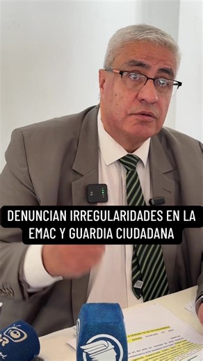 Denuncian sobreprecio en EMAC y certificados falsos en Guardia Ciudadana