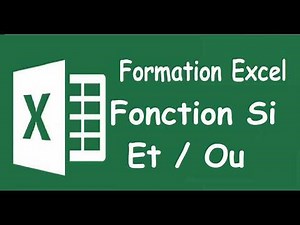tuto Excel darija - fonction Si (ET-OU) أجي تفهم شرح