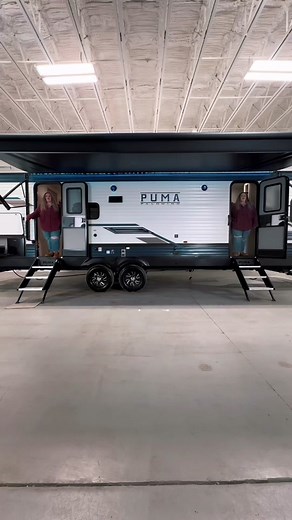 but wait, theres more 😏 honest camper review: puma 28BHSS2 🫣#SavvyAboutCampers #RVTiktok #RVing #RVLife #TravelTiktok #Travel #RV #GoRVing #TravelTrailer #FifthWheel #RVForSale #TruckCamper #ToyHauler #DestinationTrailer #RVTour #CamperTour #FullTimeRV #RVLiving #Camper #Motorhome #Nature #FYP #Trending #VanLife #Skoolie #BodyPositivity #PlusSize #FatFriendly #OOTD