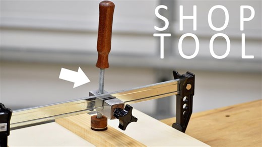 How to make a woodworking clamp attachment (DIY project)