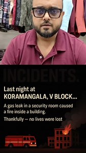 “Koramangala Fire: Ek Warning for Bengaluru 🚨” (Gas Leak se lagi aag – Khushkismati se jaan bachi, lekin Wilson Garden blast ne zindagi le li.) #koramangala #koramangalanews #bengaluru #bengalurunews #gasleak #firesafety #cylinderblast #wilsongarden #nammaooru #bengalurudiaries #publicawareness #safetyfirst #BengaluruUpdates #huhu_club26 #bangalore #trendingnow #bengaluru #awareness #information #humanity #kindness #urdutranslation #urdunews | huhuclub