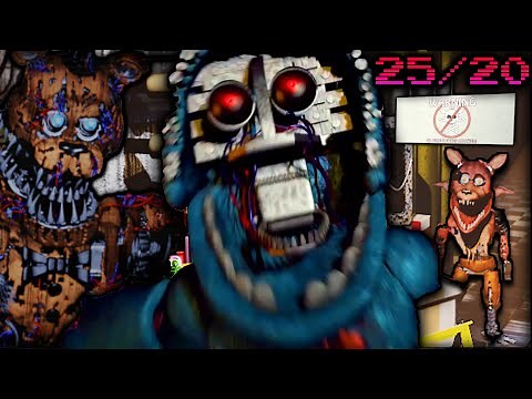 The CRAZIEST UCN EXPERINCE EVER!: Post Shift Custom Night 25/20 5000 points COMPLETE