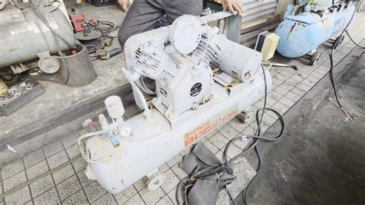 Hitachi, Bebicon Japan, Air Compressor, 3Hp, 3Phase, 220v, 60Hz | Lockheed Industrial Machineries OPC