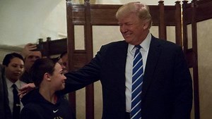 A White House tour group got a big surprise Tuesday when President Donald J. Trump made an appearance. | FOX31 KDVR.com