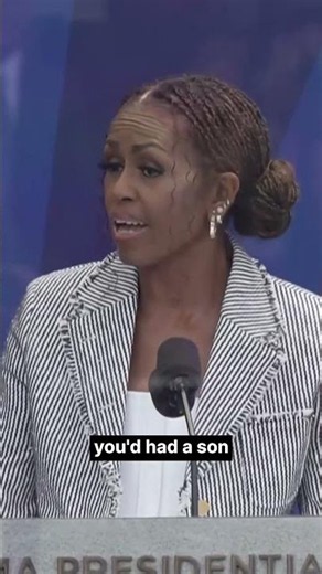 Michelle Obama takes subtle dig at Trump