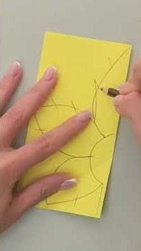 DIY Simple Paper Maple Leaf 🍁✂️Easy paper craft tutorial step by stepCreative