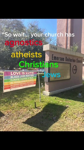 Unitarian Universalist Churches are committed to having interfaith congregations! ❤️ #uu #church #fyp #Love #houston