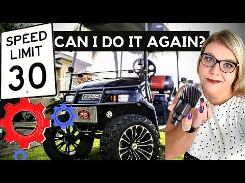 How to Increase Your Golf Cart Speed - Gear Upgrade Install