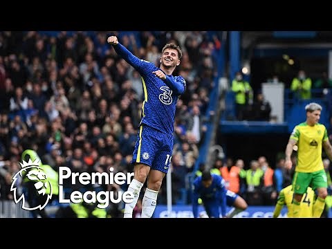 Mason Mount's hat trick for Chelsea against Norwich City | Premier League | NBC Sports