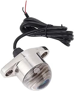 Boat Marine Underwater Light, 12V LED Bow Navigation Light Easy Installation IP68 (Blue Light)