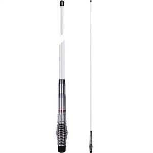 GME Antenna 2100mm Heavy Duty Randome AS004 Spring White 8.1dBi Gain - AE4706