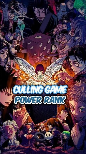 Top 5 Strongest Culling Game Sorcerers Explained #shorts #jujutsukaisen #jjk