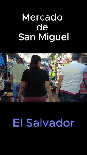 Walking to the market in El Salvador San Miguel