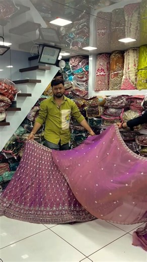 ✨💫Lahenga choli wholesale price in surat || For order - (8460899869)#bridallehenga #foryou #viral