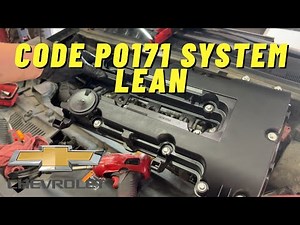 CHEVY TRAX CODE P0171 FIX! BAD PCV?!
