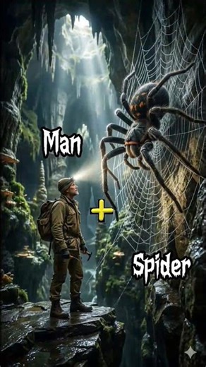 This Spider + Human Hybrid Will Shock You! 🕸️🔥 #viral #shorts