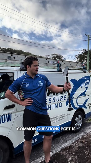 Shark Pressure Washing on TikTok