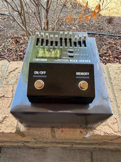 Boss EQ-200 Equalizer 2019 - Present - Black | Reverb