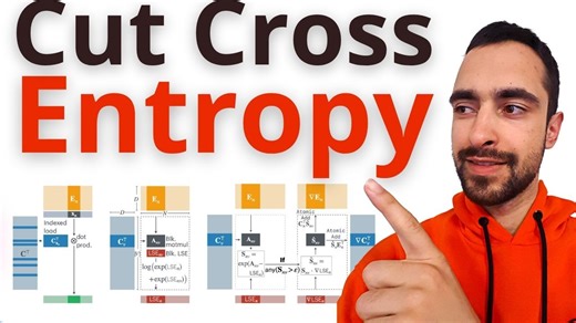 50% Less Memory LLM - Cut Cross Entropy - Coding LLM From Scratch