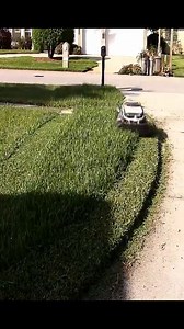 It's a Mowrator RC mower. I just posted the real time version of this on my Youtube channel, but I know that my Facebook followers like things much faster, so here you go. It's about 8x timelapse. :) #Amazing #satisfying #asmr #mowing #timelapse | Something 2LookAt