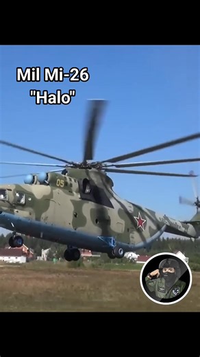 💪The largest and most powerful helicopter currently in production and service is the Mil Mi-26 (NATO reporting name: Halo) #helicopter | Dutch Srithongin