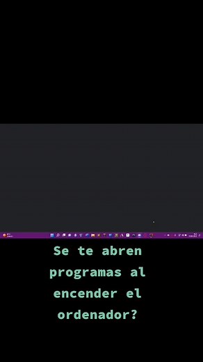 Se abren programas al encender el ordenador, con este video ya no se abrirán más jejje#viral #informatica📱💻🖱 #app