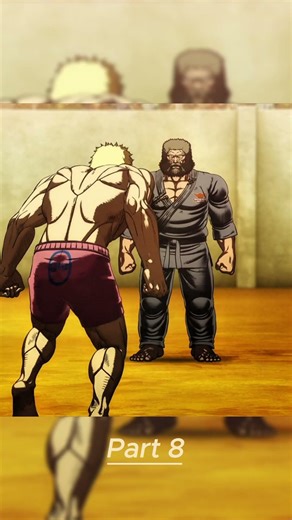 Kuroki Gensai: The Ultimate Monster! 💀 | Kengan vs Baki: #shorts #anime