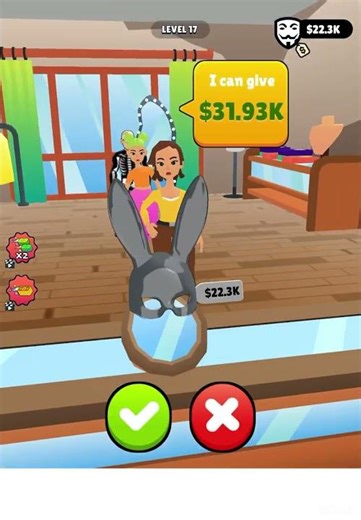 Mask Evolution gameplay (Level 17 and 18)