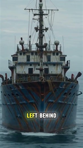 The MV Alta: The Ghost Ship of the Atlantic 🚢😳 #shorts